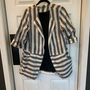Anthropologie Strip jacket
